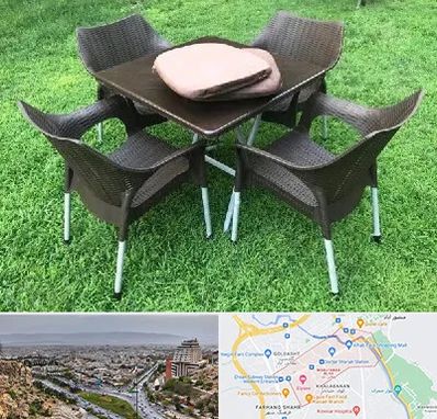 فروش میز و صندلی پلاستیکی در معالی آباد شیراز 