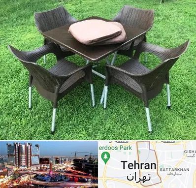 فروش میز و صندلی پلاستیکی در صادقیه 