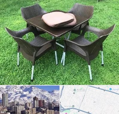 فروش میز و صندلی پلاستیکی در ازگل