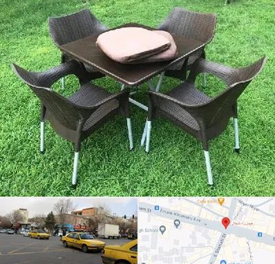 فروش میز و صندلی پلاستیکی در شهناز تبریز 