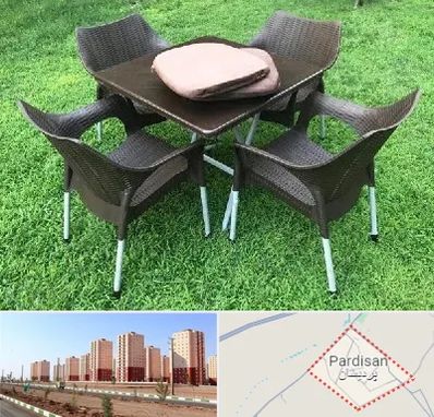 فروش میز و صندلی پلاستیکی در پردیسان قم 