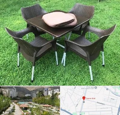 فروش میز و صندلی پلاستیکی در بلوار تعاون