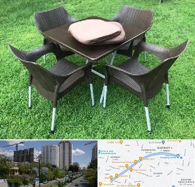 فروش میز و صندلی پلاستیکی در اندرزگو 