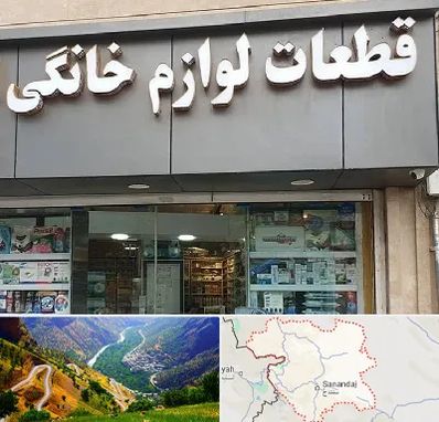 قطعات لوازم خانگی در کردستان