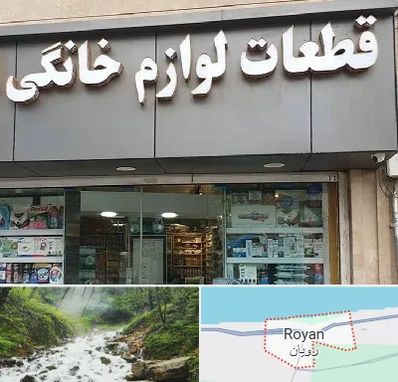 قطعات لوازم خانگی در رویان