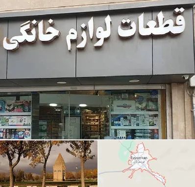 قطعات لوازم خانگی در تویسرکان