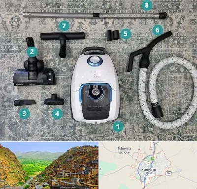 قطعات جاروبرقی در کامیاران