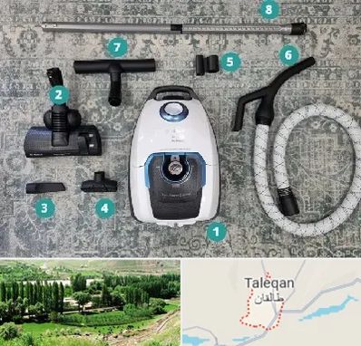 قطعات جاروبرقی در طالقان