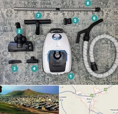 قطعات جاروبرقی در بیجار