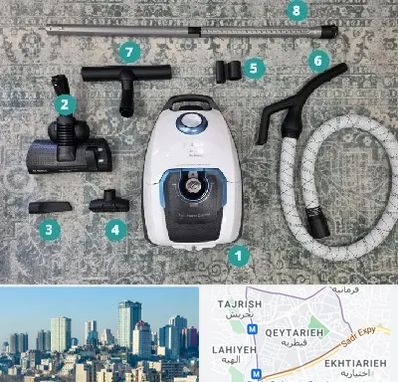 قطعات جاروبرقی در قیطریه 