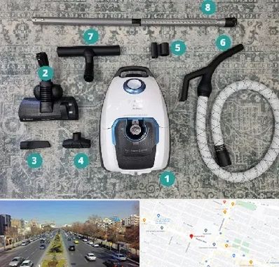 قطعات جاروبرقی در بلوار معلم مشهد 