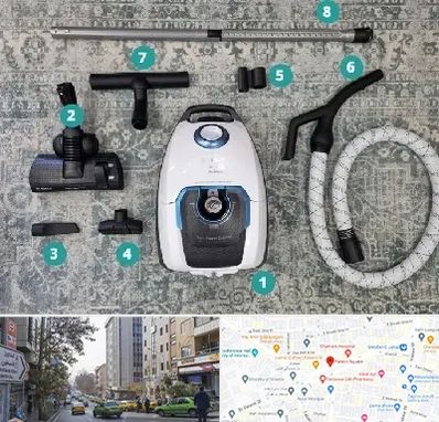 قطعات جاروبرقی در فاطمی 