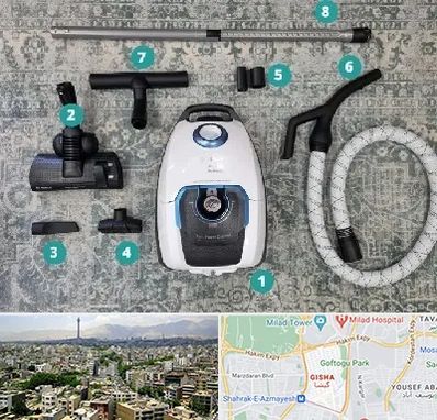 قطعات جاروبرقی در گیشا 