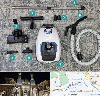 قطعات جاروبرقی در زرگری شیراز 