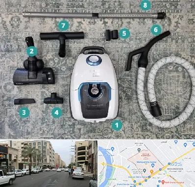 قطعات جاروبرقی در زیتون کارمندی اهواز 