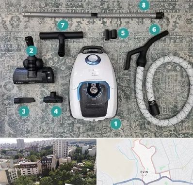 قطعات جاروبرقی در اوین