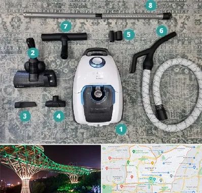 قطعات جاروبرقی در منطقه 3 تهران 