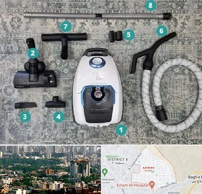 قطعات جاروبرقی در عظیمیه کرج 