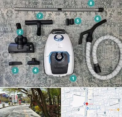 قطعات جاروبرقی در خیابان توحید اصفهان 