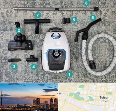 قطعات جاروبرقی در غرب تهران 