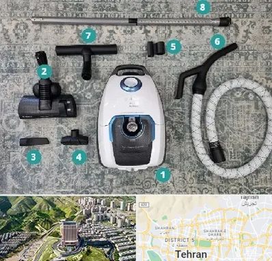 قطعات جاروبرقی در شمال تهران 