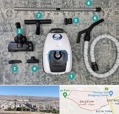 قطعات جاروبرقی در شهرک گلستان شیراز 