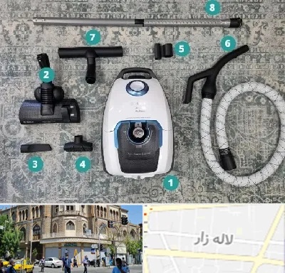 قطعات جاروبرقی در لاله زار
