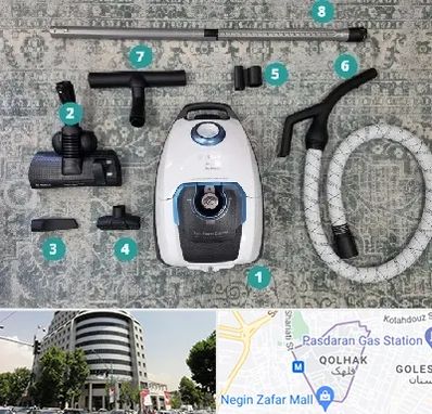 قطعات جاروبرقی در قلهک 