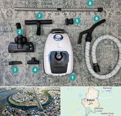 قطعات جاروبرقی در بابل