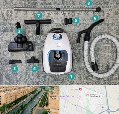 قطعات جاروبرقی در فاز سه اندیشه