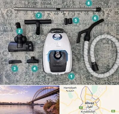 قطعات جاروبرقی در اهواز