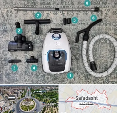 قطعات جاروبرقی در صفادشت