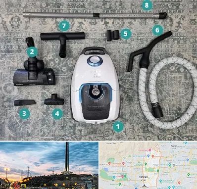 قطعات جاروبرقی در منطقه 2 تهران 