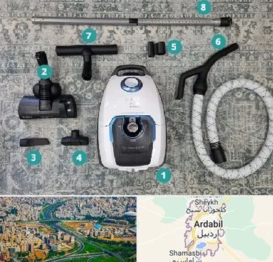 قطعات جاروبرقی در اردبیل