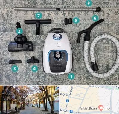 قطعات جاروبرقی در تربیت تبریز 