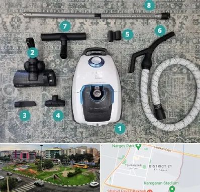 قطعات جاروبرقی در تهرانسر 