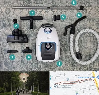 قطعات جاروبرقی در بلوار معلم رشت 