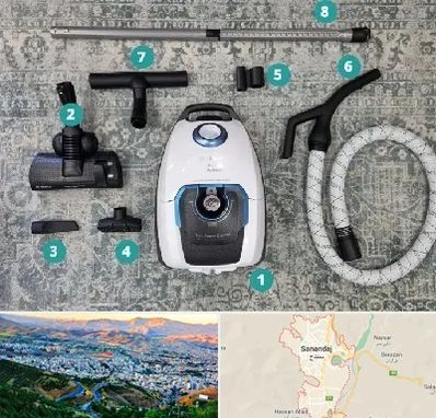 قطعات جاروبرقی در سنندج