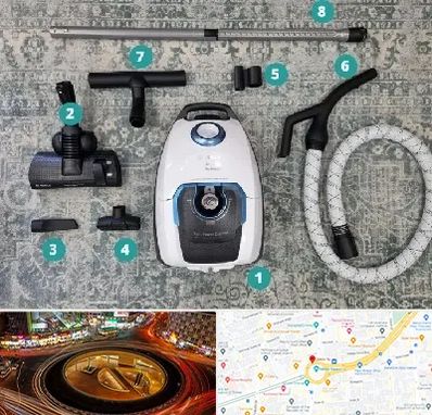 قطعات جاروبرقی در میدان ولیعصر 