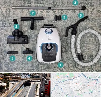 قطعات جاروبرقی در ستارخان شیراز 