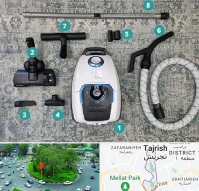 قطعات جاروبرقی در تجریش 