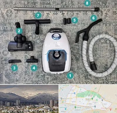 قطعات جاروبرقی در منطقه 4 تهران 