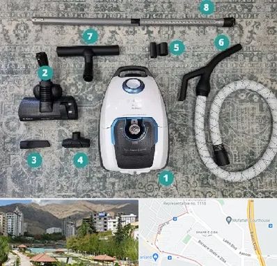 قطعات جاروبرقی در شهر زیبا 