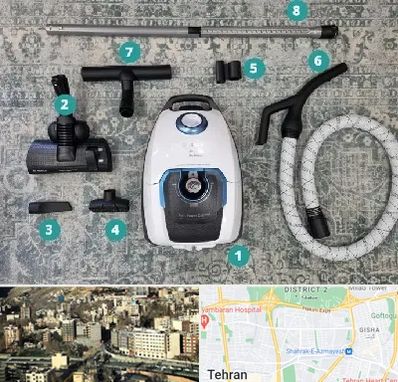 قطعات جاروبرقی در مرزداران 