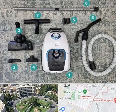 قطعات جاروبرقی در جهانشهر کرج 