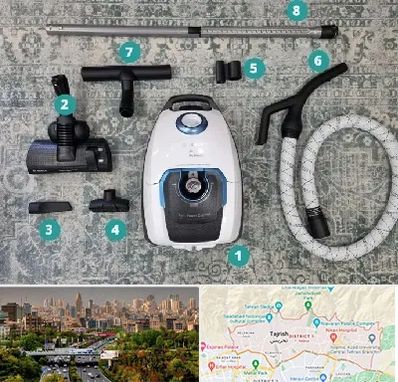 قطعات جاروبرقی در منطقه 1 تهران 