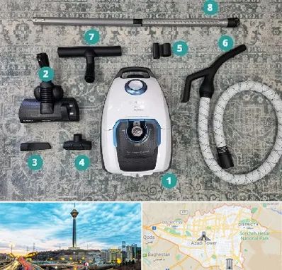 قطعات جاروبرقی در تهران