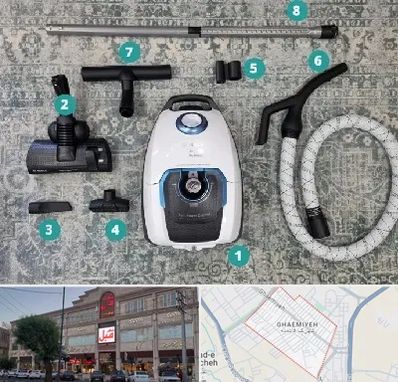 قطعات جاروبرقی در قائمیه اسلامشهر 