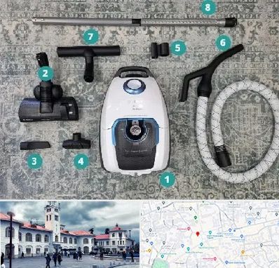 قطعات جاروبرقی در میدان شهرداری رشت 