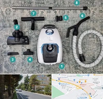 قطعات جاروبرقی در مهرویلا کرج 